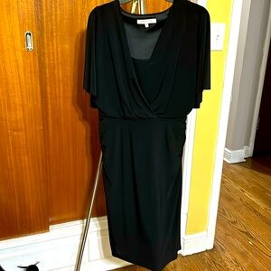 BLACK EVA PICONE DRESS